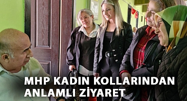 MHP İlkadım Kadın Kolları'ndan Yaşlılara Moral Ziyareti