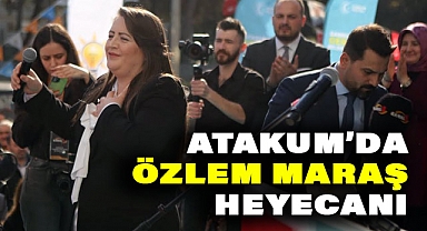 Özlem Maraş'ın Atakum'da Seçim Koordinasyon Merkezi Açılışı Büyük İlgi Gördü