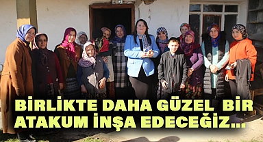 Özlem Maraş, Kasnakçımermer Köyü'nde Seçmenlerle Buluştu
