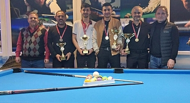 Samsun Amerikan Bilardo İl Birinciliği Heyecanı Sona Erdi
