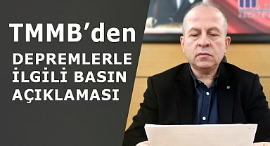 TMMOB İnşaat Mühendisleri Odası'ndan Çağrı: 'Gerekli Tedbirler Alınsın'