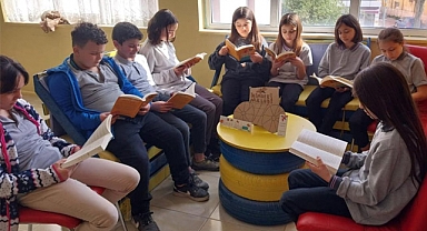 Alaçam'da 'Okusam' Projesiyle Öğrencilerin Okuma Sevgisini Artırıyor
