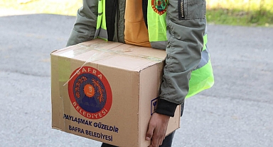 BAFRA BELEDİYESİ’NDEN İHTİYAÇ SAHİPLERİNE RAMAZAN YARDIMI