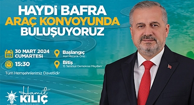 Bafra'da Cumhur İttifakı Seçim Hazırlıklarını Büyük Bir Konvoy ile Taçlandırıyor