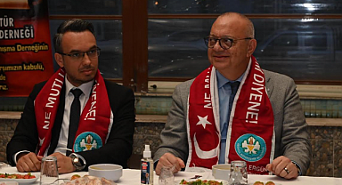 Başkan Ergün, Turgutlu'da Erzurumluların İftar Sofrasına Konuk Oldu