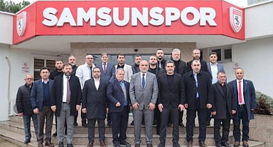 Başkan İbrahim Sandıkçı Samsunspor’da