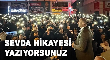 Başkan Togar: Türkiye'nin Okuyacağı Bir Sevda Hikayesi Yazıyorsunuz