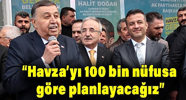 Cumhur İttifakı Adayı Av. Murat İkiz, Havza'yı 100 bin nüfusa göre planlayacağız