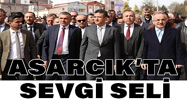 Halit Doğan, Asarcık'ta Vatandaşların Sevgi Seliyle Karşılandı
