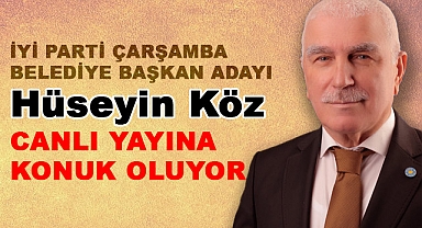 Hüseyin Köz; Çarşamba'nın Geleceği için Önemli Açıklamalarda Bulunuyor