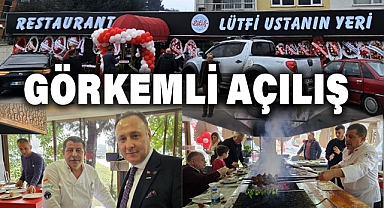 Lütfi Ustanın Yeri'ne Görkemli Açılış