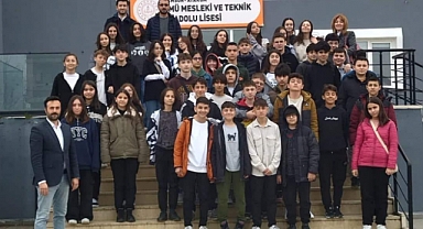 Mehmet Öngel 25 Mayıs Ortaokulu Öğrencilerinden OMÜ MTAL Ziyareti