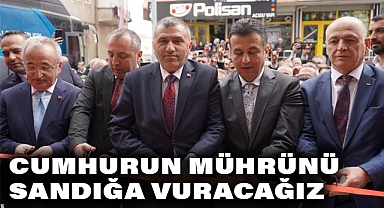 MHP Samsun İl Başkanı Mucur Asarcık'ta: Cumhurun Mührünü Sandığa Vuracağız