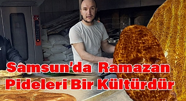 Samsun'da Ramazan Pidelerine İftarda Büyük İlgi