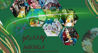 TOKİ Şehit Mehmet Boşnak İlkokulu Yeşilay Haftası Sergisiyle Farkındalık Oluşturdu