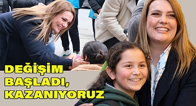 TÜFEKCİ: DEĞİŞİM BAŞLADI, KAZANIYORUZ