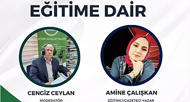 Amine Çalışkan, MESAJ FM'de 'İnsani Değerler' Üzerine Konuştu