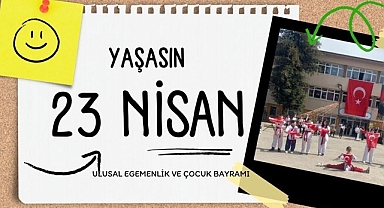 Bafra Cumhuriyet Ortaokulu'nda 23 Nisan Coşkusu