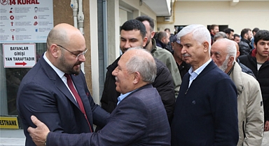 Başkan Serhat Türkel, Vatandaşlarla Bayramlaştı
