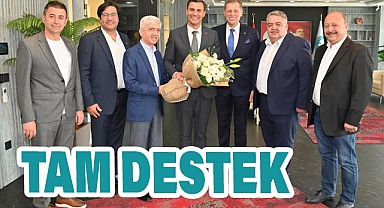 Başkan Zeyrek'e Manisa Ticaret Borsası'ndan Tam Destek