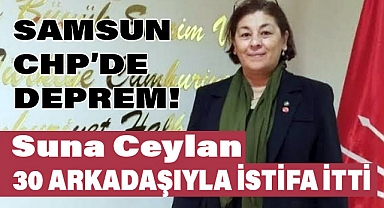 CHP İlkadım Kadın Kolları Başkanı Suna Ceylan'dan Şok İstifa
