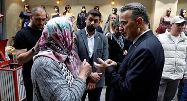 İlkadım Belediye Başkanı İhsan Kurnaz, Esnaf Ziyaretlerinde İlçenin Talepleri