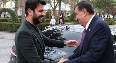 Milletvekili Kurtcan Çelebi, Havza Belediye Başkanı Murat İkiz’i Ziyaret Etti