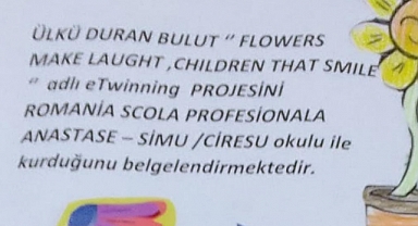 Uluslararası eTwinning Projesi: Güldüren Çiçekler, Gülümseyen Çocuklar