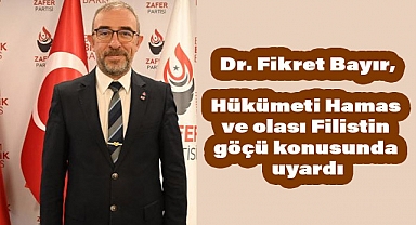 Zafer Partisi'nden Hükümete Hamas Uyarısı