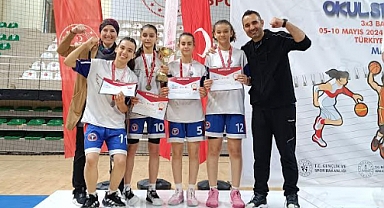 Ahmetli Gazi Ortaokulu Sporcuları, Türkiye İkincisi Oldu