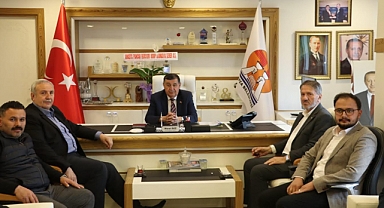 AK Parti İlçe Başkanlığından Havza Belediye Başkanı İkiz’e ziyaret
