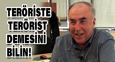 Arslan Tekin: 'Teröriste Terörist Demesini Bilin!'