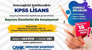 Canik Belediyesi'nden KPSS Adaylarına Destek: Sınav Ücretleri Karşılanacak