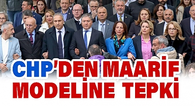 CHP, Milli Eğitim Bakanlığı Önünde Türkiye Yüzyılı Maarif Modelini Protesto Etti