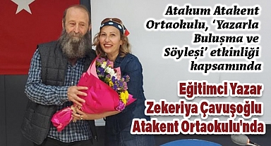 Eğitimci Yazar Zekeriya Çavuşoğlu Atakent Ortaokulu'nda