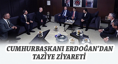 Erdoğan, Pevrul Kavlak İçin Türk Metal Sendikası'na Taziye Ziyaretinde Bulundu