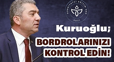 Hürriyetçi Eğitim Sen Genel Başkanı Kuruoğlu'ndan Yolsuzluk İddiası