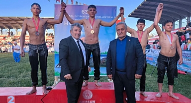 İlkadım Belediyesi Güreş Takımı, Geyikkoşan Hıdırellez Şenliklerinde 3 Madalya Kazandı