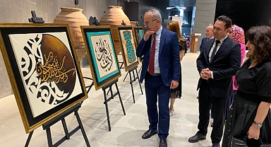 İlkadım Şehit Ahmet Altunoğlu Anadolu İmam Hatip Lisesi Karma Resim Sergisi Açıldı