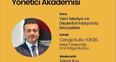 İzmir'de Eğitimcilere Dezenformasyon ve Yeni Medyanın Önemi Anlatıldı