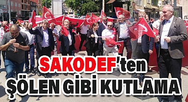 SAKODEF'tan '19 Mayıs'a Özel' Şölen Gibi Kutlama