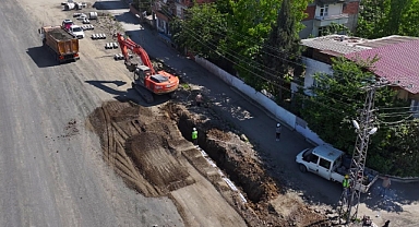 SASKİ’den Canik’e Yağmur Suyu Hattı Tamamlanıyor