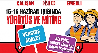 DİSK/Genel-İş, 15-16 Haziran İşçi Direnişini Burhaniye’de Yürüyüş ve Miting ile Anacak