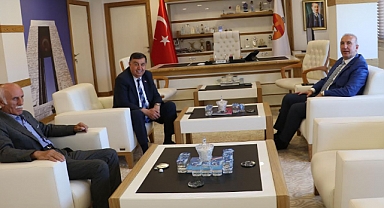 DOKAP Başkanı Gültekin’den Havza Belediye Başkanı İkiz’e Ziyaret