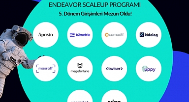 Endeavor Scale-Up Programı Beşinci Dönem Girişimcilerini Mezun Etti