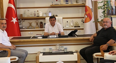 Havzalılar Derneği Yeni Yönetiminden Başkan İkiz’e Ziyaret