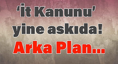 Arslan Tekin, Yeni 'İt Kanunu'nu Geçmişle Karşılaştırdı