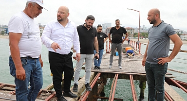Atakum Halk İskelesi Yeniden Hizmete Açılıyor