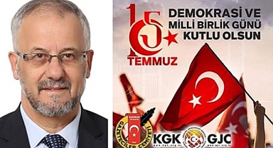 Başkan Çakır'dan 15 Temmuz Mesajı