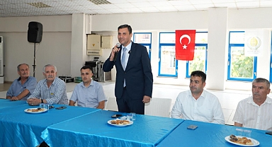 Başkan Zeyrek, Akhisar'da Muhtarlarla Buluştu